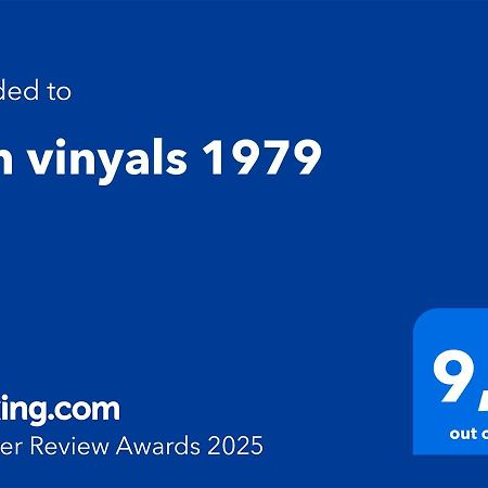 Can Vinyals 1979 La Pobla de Cervoles Extérieur photo